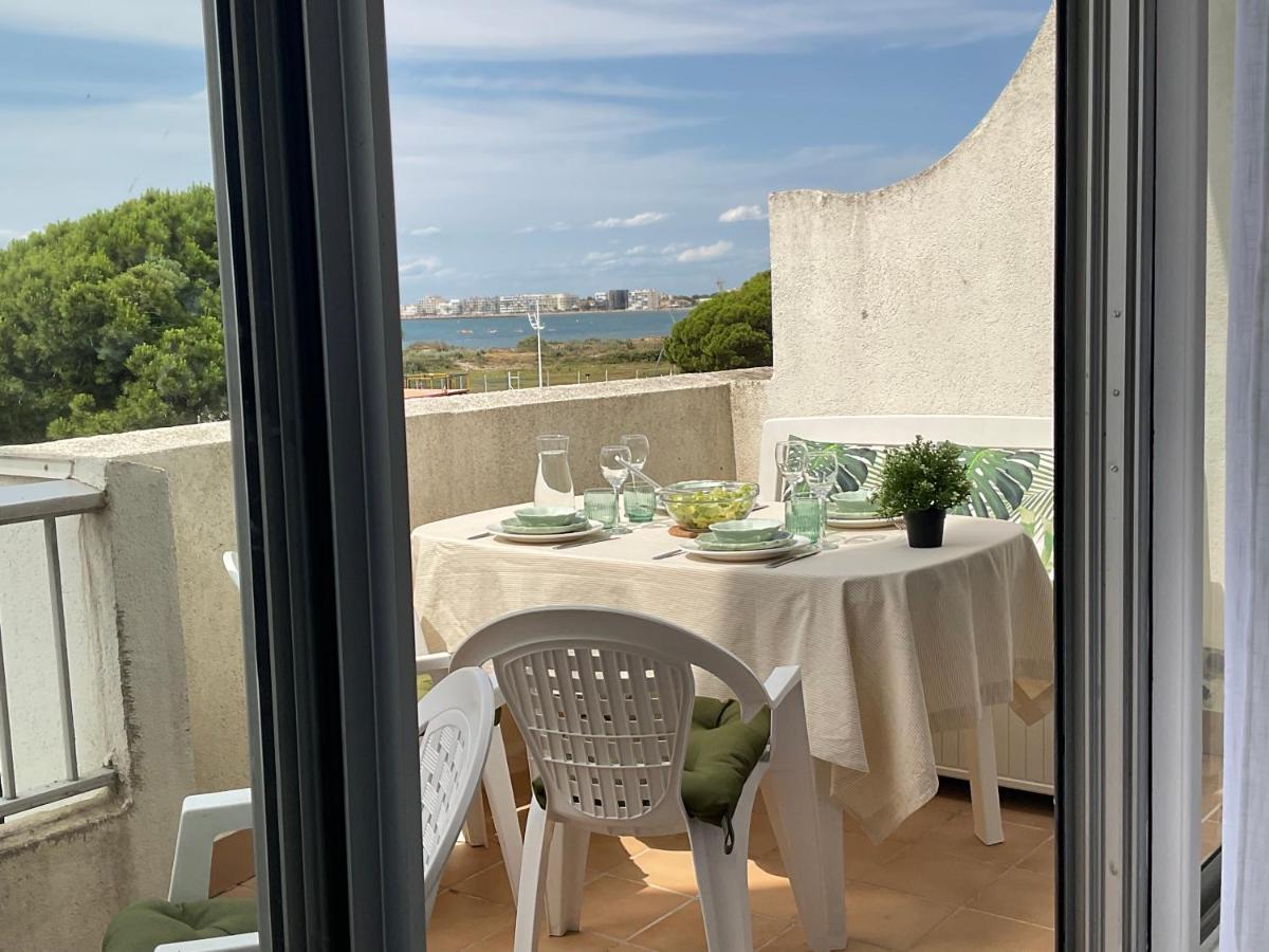 Studio Le Vue Mer Acces Direct A La Plage Parking Prive Clim Belle Terrasse Le Grau-du-Roi Eksteriør billede