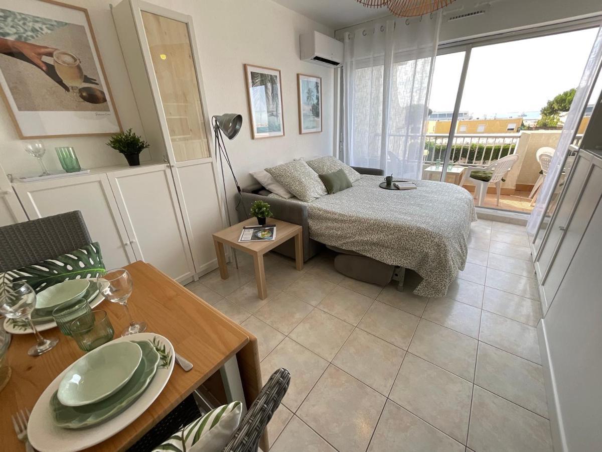 Studio Le Vue Mer Acces Direct A La Plage Parking Prive Clim Belle Terrasse Le Grau-du-Roi Eksteriør billede