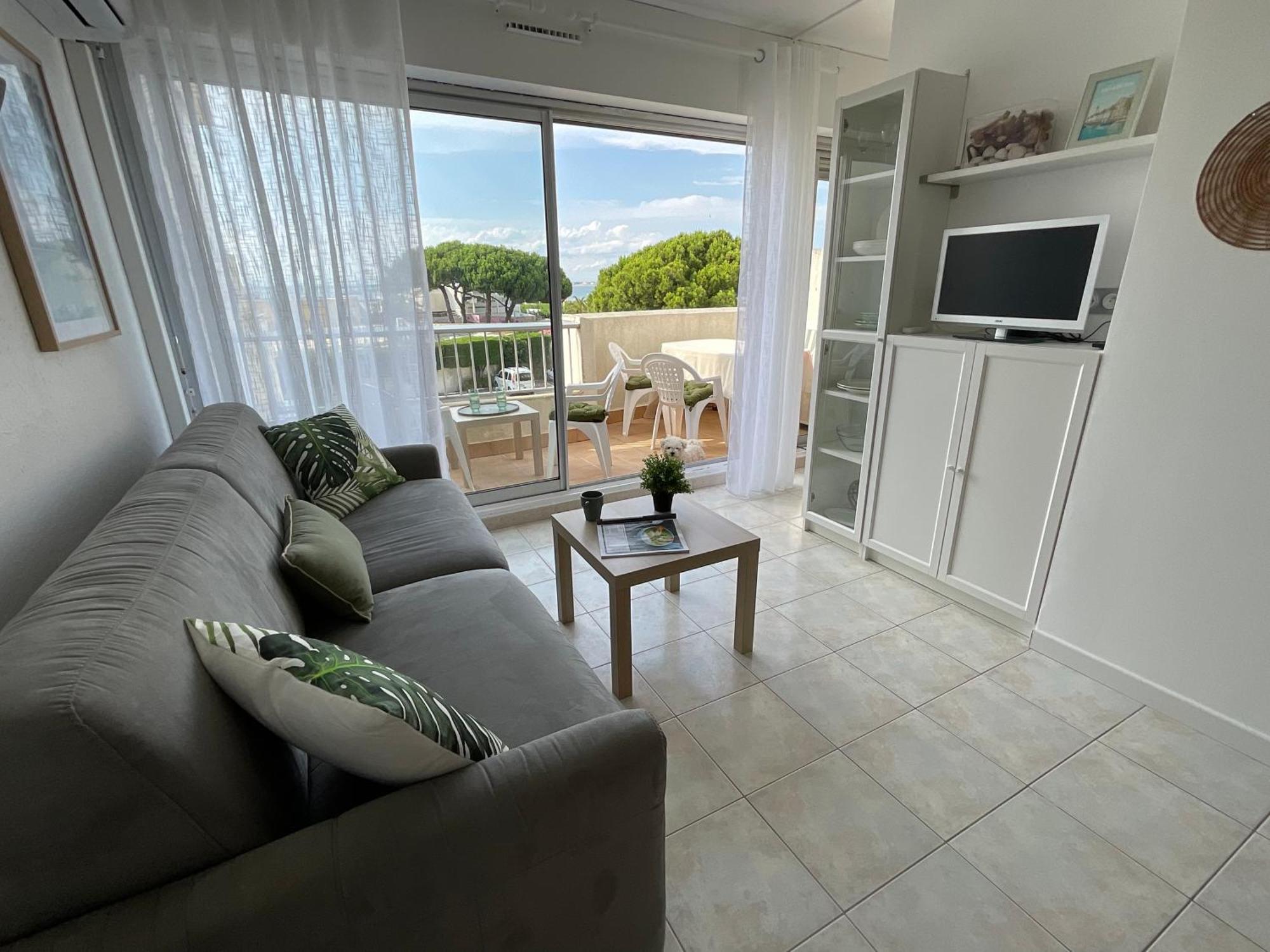 Studio Le Vue Mer Acces Direct A La Plage Parking Prive Clim Belle Terrasse Le Grau-du-Roi Eksteriør billede